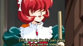 Hentai Maid Gangbanged by her Masters in an Anime Orgy