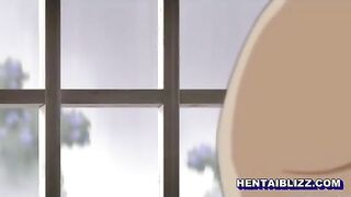Japanese Hentai Maid Self Masturbates in Anime