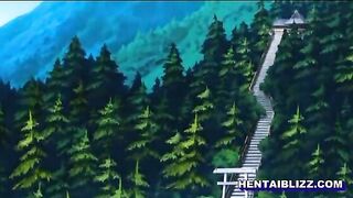 Japanese Hentai Maid Self Masturbates in Anime