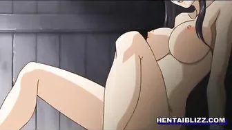 Japanese Hentai Maid Self Masturbates in Anime
