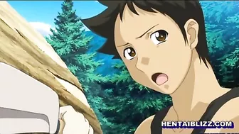 Japanese Hentai Maid Self Masturbates in Anime