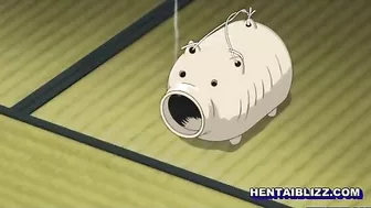 Japanese Hentai Maid Self Masturbates in Anime