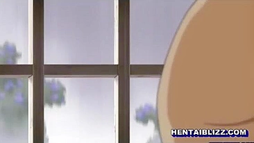 Japanese Hentai Maid Self Masturbates in Anime