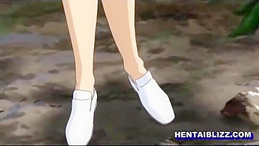 Japanese Hentai Maid Self Masturbates in Anime