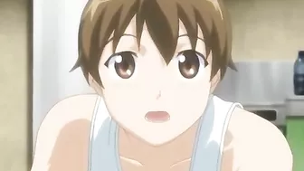 Cute Japanese Hentai Gets Squeezed Her Big Boobs And Poked