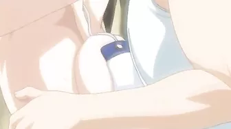 Cute Japanese Hentai Gets Squeezed Her Big Boobs And Poked