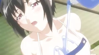 Cute Japanese Hentai Gets Squeezed Her Big Boobs And Poked