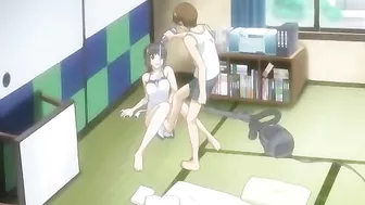 Cute Japanese Hentai Gets Squeezed Her Big Boobs And Poked