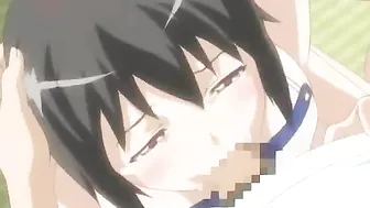 Cute Japanese Hentai Gets Squeezed Her Big Boobs And Poked