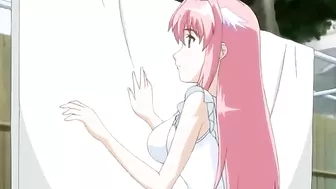 Cute Japanese Hentai Gets Squeezed Her Big Boobs And Poked