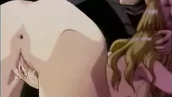 Hentai Porn - Girls Self-Masturbating and Group Fucking