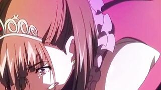 Busty Hentai Girls Sharing Dick and Groupsex - Anime Porn Video