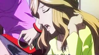 Busty Hentai Girls Sharing Dick and Groupsex - Anime Porn Video