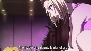 Busty Hentai Girls Sharing Dick and Groupsex - Anime Porn Video