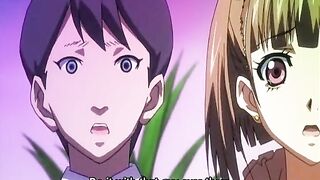 Busty Hentai Girls Sharing Dick and Groupsex - Anime Porn Video