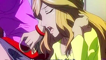 Busty Hentai Girls Sharing Dick and Groupsex - Anime Porn Video