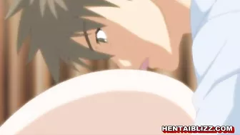 Big Boobs Hentai Gets Licked Her Wet Pussy - Anime, Big Boobs, Busty, Hentai, Licked, Wet