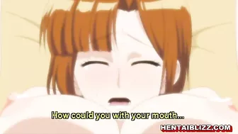 Big Boobs Hentai Gets Licked Her Wet Pussy - Anime, Big Boobs, Busty, Hentai, Licked, Wet