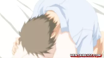 Big Boobs Hentai Gets Licked Her Wet Pussy - Anime, Big Boobs, Busty, Hentai, Licked, Wet