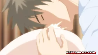 Big Boobs Hentai Gets Licked Her Wet Pussy - Anime, Big Boobs, Busty, Hentai, Licked, Wet