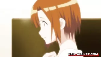 Big Boobs Hentai Gets Licked Her Wet Pussy - Anime, Big Boobs, Busty, Hentai, Licked, Wet