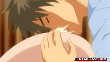 Big Boobs Hentai Gets Licked Her Wet Pussy - Anime, Big Boobs, Busty, Hentai, Licked, Wet