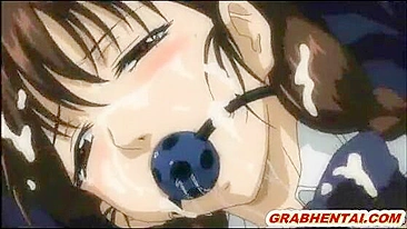 Bondage Hentai Gagging Titty And Wet Pussy  Fucking, anime,  bondage,  hentai,  gagging,  titty