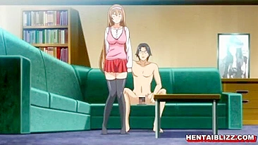 Hentai Maid With Big Boobs Ass Poked From Behind - Cute Anime Busty Sex Scene