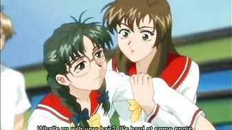 Bondage Hentai Gagged and Electrically Shocked with Dildo, Anime Fetish