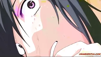 Busty hentai nurse gets dildoed ass and fingered wetpussy - Anime