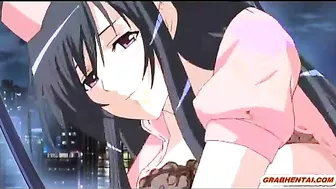 Busty hentai nurse gets dildoed ass and fingered wetpussy - Anime