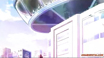 Busty hentai nurse gets dildoed ass and fingered wetpussy - Anime