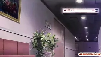 Busty hentai nurse gets dildoed ass and fingered wetpussy - Anime