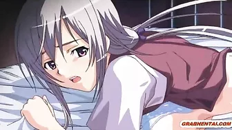 Busty hentai nurse gets dildoed ass and fingered wetpussy - Anime