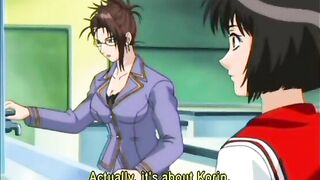 Hentai Teacher Dildoing Ass and Pussy in the Class - Watch now!
