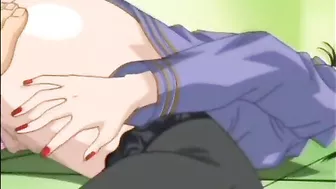 Hentai Teacher Dildoing Ass and Pussy in the Class - Watch now!