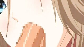 Busty Hentai Gets Licked Her Wet Pussy And Blowjob - Anime, Big Tits, Blowjob, Hentai, Licked, Porn, Wet Pussy.