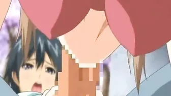 Busty Hentai Gets Licked Her Wet Pussy And Blowjob - Anime, Big Tits, Blowjob, Hentai, Licked, Porn, Wet Pussy.