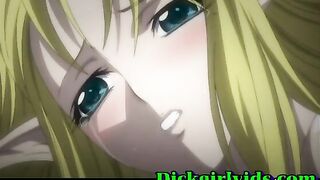 Hentai Porn Video - Busty Shemale Fucked and Bound in Anime