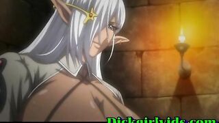 Hentai Porn Video - Busty Shemale Fucked and Bound in Anime