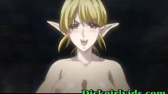 Hentai Porn Video - Busty Shemale Fucked and Bound in Anime