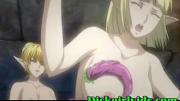 Hentai Porn Video - Busty Shemale Fucked and Bound in Anime