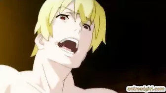 Chained Hentai - Toying Fucked by Big Boobs Anime