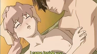 Hentai porn - Cute Coed's Wet Pussy gets Hard poked in bed