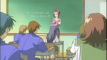 Hentai Coed Handjob And Sucking Stiff Cock