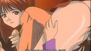 Hentai Coed Handjob And Sucking Stiff Cock