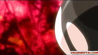Blonde hentai caught and fucked by tentacles - Anime, Blonde, Hentai, Caught, Fucked, Tentacles