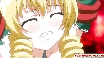 Blonde hentai caught and fucked by tentacles - Anime, Blonde, Hentai, Caught, Fucked, Tentacles