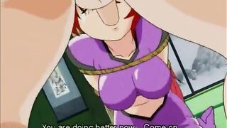 Hentai Porn Video - Bondage 69 Style Oral Sex and Cumshot