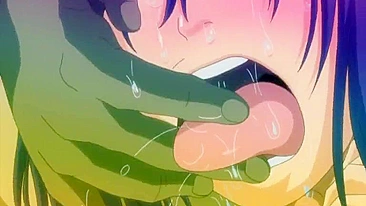 Coed Gets Gangbanged by Bandits in Wild Anime Orgy